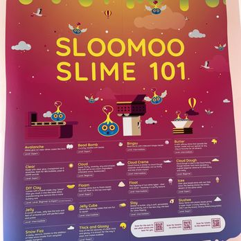 Sloomoo Institute - Houston - SlooMoo menu of slime - Children's Museums Near Me - Houston, Texas Sloomoo Institute - Houston - SlooMoo menu of slime - Children's Museums Near Me - Houston, Texas