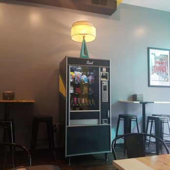 Newfangled Kitchen - Super retro vending machiene with books, cracker jack, uno etc - Salad Near Me - Bexley, Ohio