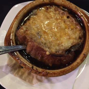 The Red Brick Tavern - French Onion Soup....fabulous!!! - Breakfast & Brunch Near Me - Conroe, Texas