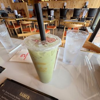 Ichiro Ramen - Matcha Milk Tea - Ramen Near Me - St. Peters, Missouri