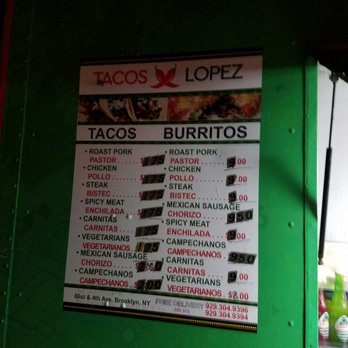 Tacos Lopez - Food Trucks Near Me - Brooklyn, New York Tacos Lopez - Food Trucks Near Me - Brooklyn, New York