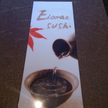 Edomae Sushi - La carte assez complète, mais assez classique... - Sushi Bars Near Me - Lyon, 69