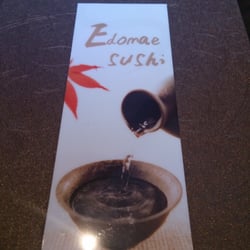 Edomae Sushi - La carte assez complète, mais assez classique...