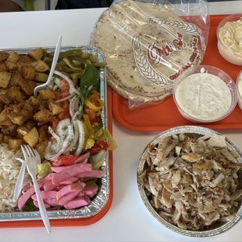 Shawarma AL Mouna - Chicken Shawarma three person dinner (really could feed 4-6 adults) - Mediterranean Near Me - Ottawa, Ontario Shawarma AL Mouna - Chicken Shawarma three person dinner (really could feed 4-6 adults) - Mediterranean Near Me - Ottawa, Ontario