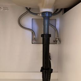 Brought my sink/faucet install up to the code...I am super happy and grateful! Brought my sink/faucet install up to the code...I am super happy and grateful!