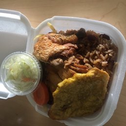 Chicken weekly lunch special with pikliz Chicken weekly lunch special with pikliz