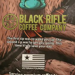 Coffee Beans. Grind at home or  have a cup at BRCC.