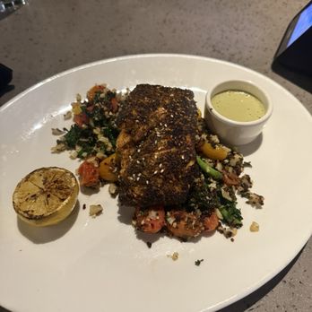 Yard House - Mediterranean salmon under 700 - New American Near Me - Springfield, Virginia Yard House - Mediterranean salmon under 700 - New American Near Me - Springfield, Virginia