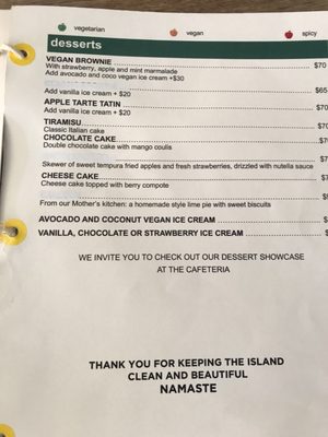 Menu photo 4 Aroma Isla Isla Mujeres, ROO Menu photo 4 Aroma Isla Isla Mujeres, ROO