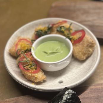 Uchi Houston - White Fish Tempura - Sushi Bars Near Me - Houston, Texas Uchi Houston - White Fish Tempura - Sushi Bars Near Me - Houston, Texas