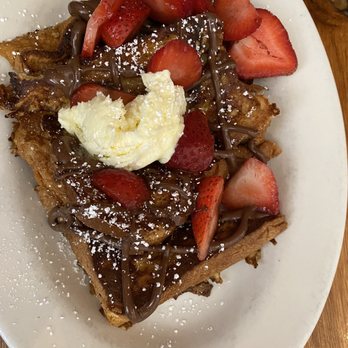Milkweed - Strawberry Nutella French toast - New American Near Me - Boston, Massachusetts Milkweed - Strawberry Nutella French toast - New American Near Me - Boston, Massachusetts