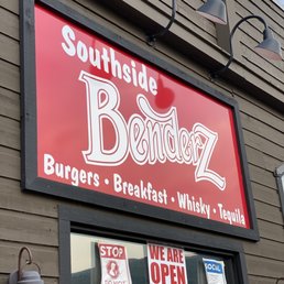 a sign on the side of a building