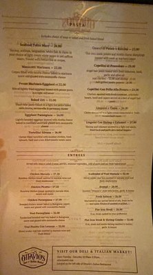 Menu photo 1 Ottavio's Italian Restaurant Camarillo, CA Menu photo 1 Ottavio's Italian Restaurant Camarillo, CA