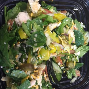 Subway - a salad in a plastic container with a fork - Sandwiches Near Me - Branson West, Missouri Subway - a salad in a plastic container with a fork - Sandwiches Near Me - Branson West, Missouri