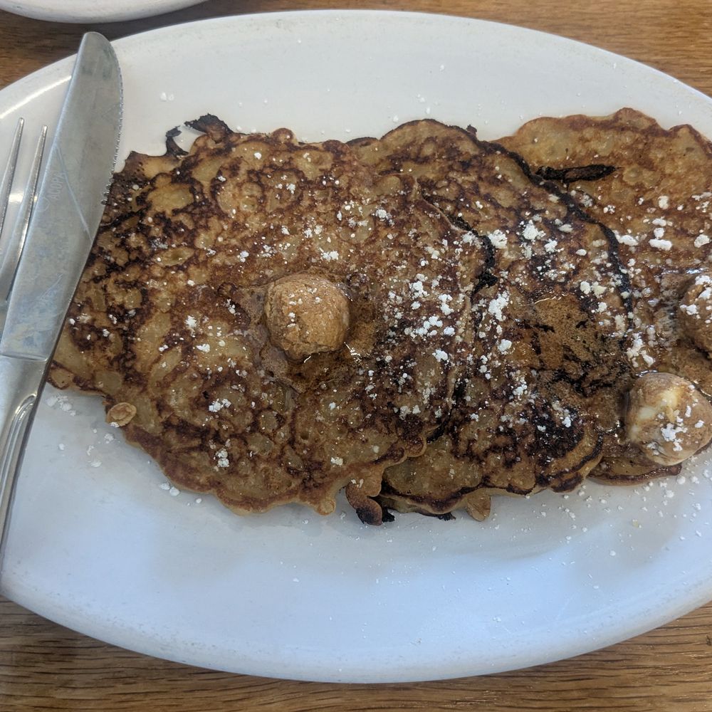 Oatmeal griddle cakes Oatmeal griddle cakes