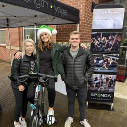 SPENGA Chattanooga - SPENGA staff at our Holiday Hydration Station and Power Challenge at the 2022 MainX24 Festival!