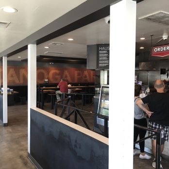 Dog Haus - Inside seating - Burgers Near Me - Canoga Park, California