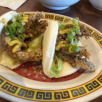 Menya le Nood - Delicious soft shell shrimp bao - Ramen Near Me - Honolulu, Hawaii Menya le Nood - Delicious soft shell shrimp bao - Ramen Near Me - Honolulu, Hawaii