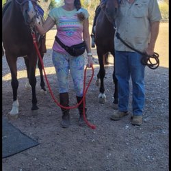 Double H Hacienda - Bill and Colleen owners of the Double HH they offer horse back riding this picture was taken Easter of 2025