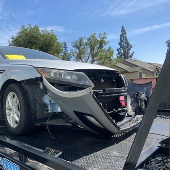 The Accident Guys - The damage on my car to the front bumper. - Personal Injury Law Near Me - Rancho Cucamonga, California The Accident Guys - The damage on my car to the front bumper. - Personal Injury Law Near Me - Rancho Cucamonga, California