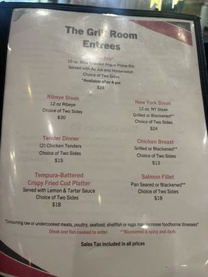 Menu photo 1 Mountain Falls Grill Room Pahrump, NV Menu photo 1 Mountain Falls Grill Room Pahrump, NV