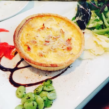 La Petite Maison - Quiche Lorraine at Le Petite Maison - French Near Me - Atlanta, Georgia