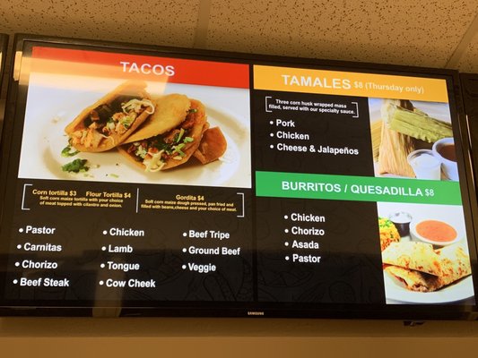 Menu photo 4 Maria's Tacos y Mas Naples, FL