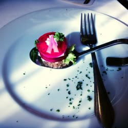 Restaurant Deutsches Haus - Nicht nur der Gruß aus der Küche war toll.. Wir genossen gestern wohlschmeckendes Essen in einem sehr schönen Ambiente