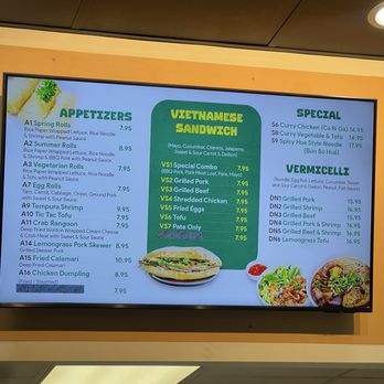 Saigon Baguette - Menu - Vietnamese Near Me - Milwaukee, Wisconsin