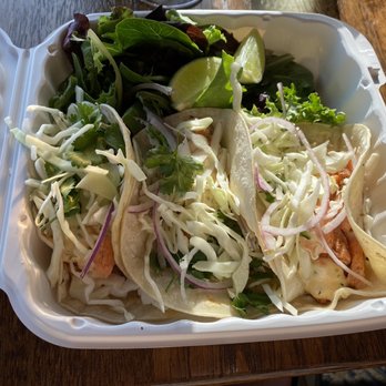 Drakes Fireside Lounge - Best Salmon Taco I've ever had - New American Near Me - Bodega Bay, California