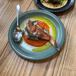Corkage - Reds mullet with anchovies!