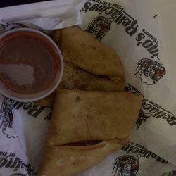 Bellacino's Pizza & Grinders - What they consider a calzone