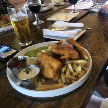 Tucker Brewing Company - TUCKER LAGER BATTERED FISH & CHIPS @ale.atl - Beer Tours Near Me - Tucker, Georgia