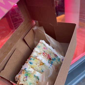 Milk Bar - Birthday Cake Slice - Desserts Near Me - New York, New York Milk Bar - Birthday Cake Slice - Desserts Near Me - New York, New York