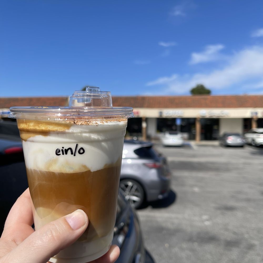 Flat White Coffee - Einspanner with oatmilk - Cafes Near Me - Cypress, California Flat White Coffee - Einspanner with oatmilk - Cafes Near Me - Cypress, California