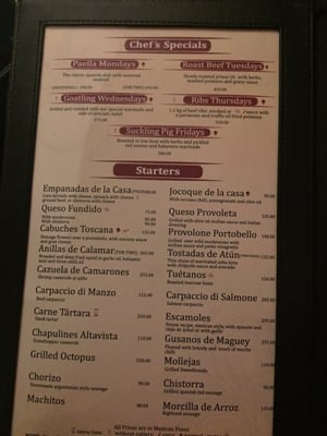 Menu photo 3 Rincon del Bife Cuernavaca, MOR Menu photo 3 Rincon del Bife Cuernavaca, MOR