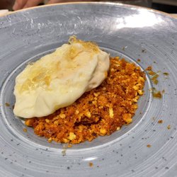 Casino - Migas (deep fried bread crumbs with an egg)