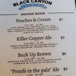 Beer selection Beer selection