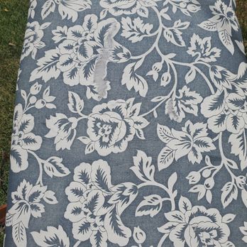 Daniel Home Decor - His outdoor fabric after 2 months. It was navy blue when I bought it. - Home Decor Near Me - Los Angeles, California Daniel Home Decor - His outdoor fabric after 2 months. It was navy blue when I bought it. - Home Decor Near Me - Los Angeles, California