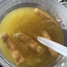 Egg drop soup Egg drop soup