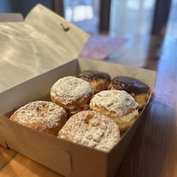 DeEtta's Bakery - Paczki Lemon, Blueberry, Strawberry and Custard