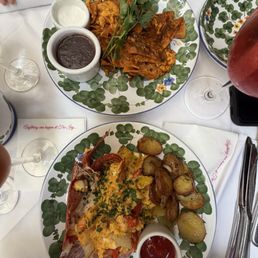 Brunch, Lobster Scramble & Chilaquiles Brunch, Lobster Scramble & Chilaquiles