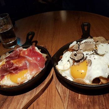 The Optimist - Huevos rotos or broken eggs - Spanish Near Me - Hong Kong, HK