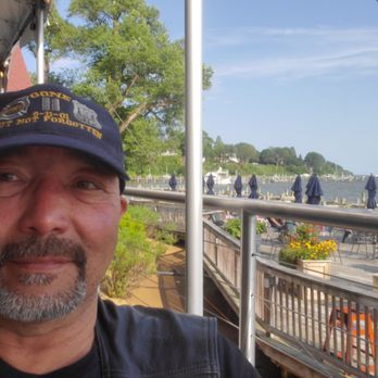 Severn Inn - Beautiful view from deck right across from the the US Naval Academy - Seafood Near Me - Annapolis, Maryland
