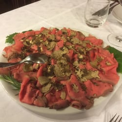 Visconti di Cavo Monica - Roast beef di fassona eccezionale con abbondante grattata di tartufi