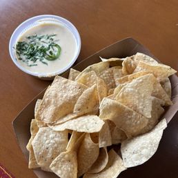 Chips and Queso Chips and Queso