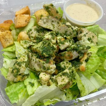 Nico's Pier 38 - Pesto Chicken Caesar Salad - Seafood Near Me - Honolulu, Hawaii Nico's Pier 38 - Pesto Chicken Caesar Salad - Seafood Near Me - Honolulu, Hawaii