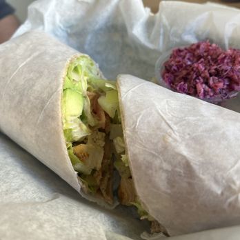 Whole Green Cafe - Chicken Caesar Wrap - Salad Near Me - Delray Beach, Florida Whole Green Cafe - Chicken Caesar Wrap - Salad Near Me - Delray Beach, Florida