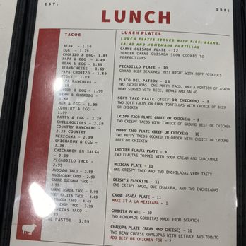 Sofias Taco House - Menu - Mexican Near Me - San Antonio, Texas Sofias Taco House - Menu - Mexican Near Me - San Antonio, Texas