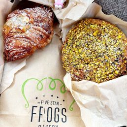 Almond Croissant + Pistachio Morning Bun Almond Croissant + Pistachio Morning Bun